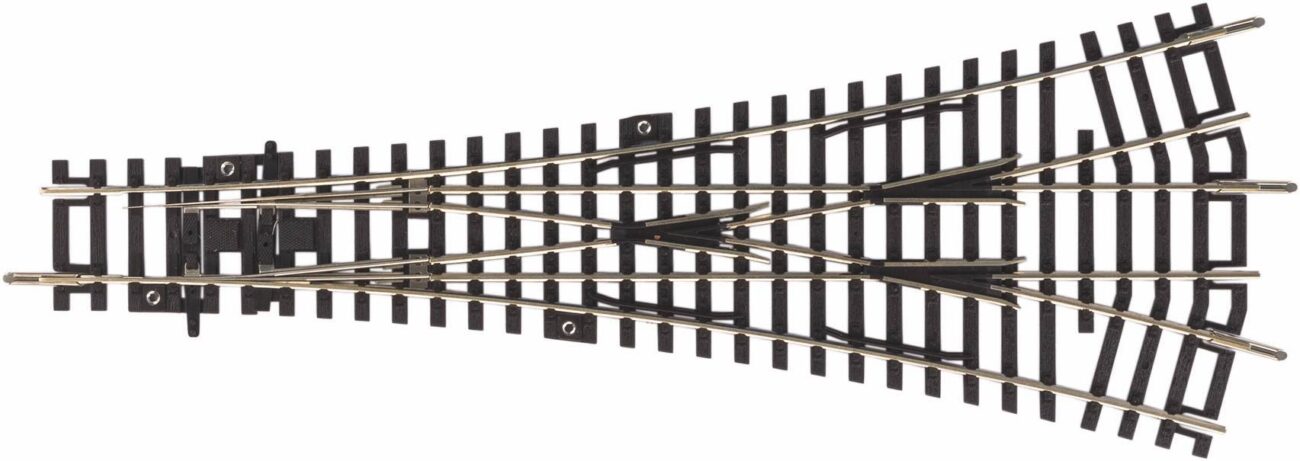 Piko 55225 scambio triplo W3 con angolo 15 gradi e raggio R9 Sistema A Gleis scala H0
