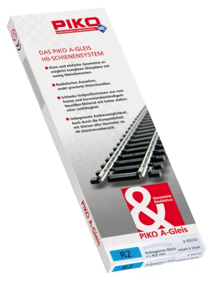 Piko 55212 scatola Binario curvo R2