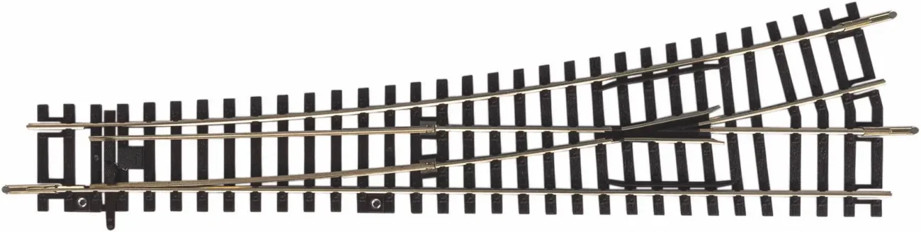 Piko 55220 Scambio manuale sinistro WL con lunghezza 239 mm e raggio R9 Sistema A Gleis scala H0