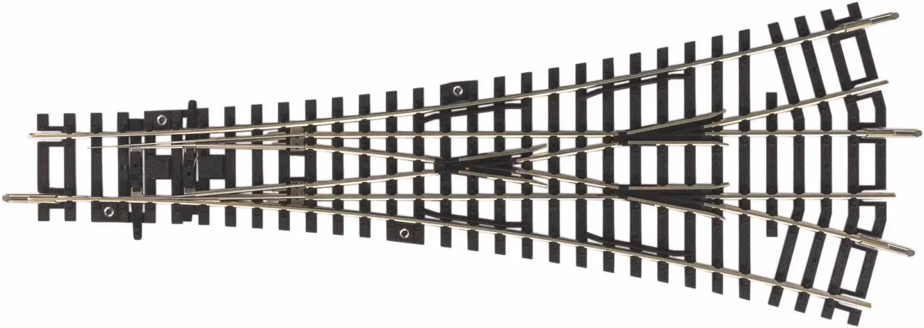 Piko 55225 scambio triplo W3 con angolo 15 gradi e raggio R9 Sistema A Gleis scala H0