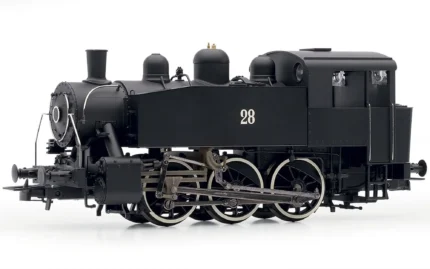 Rivarossi HR2641 Locomotiva a vapore S 100 (ex USATC) in livrea nera FS scala H0