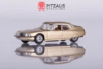 Norev 158514 Citroën SM Coupè 1972 Sabbia Metallizzato in scala H0 (1:87). Vista di tre quarti con anteriore e fiancata sinistra.