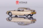 Norev 158514 Citroën SM Coupè 1972 Sabbia Metallizzato in scala H0 (1:87). Vista di tre quarti con posteriore e fiancata sinistra.