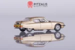 Norev 158514 Citroën SM Coupè 1972 Sabbia Metallizzato in scala H0 (1:87). Vista di tre quarti con posteriore e fiancata destra.