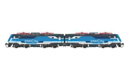 Lima HL2674 Set di 2 locomotive elettriche E.464 entrambe motorizzate delle FS nella nuova livrea Intercity