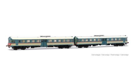 Lima Expert HL2676 Set di 2 automotrici diesel ALn 668 serie 1200 delle FS nella livrea d'origine