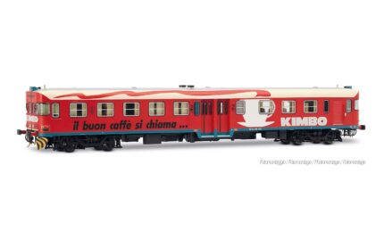 Lima Expert HL2677 Automotrice diesel ALn 668 serie 3300 delle FS nella livrea rossa Kimbo