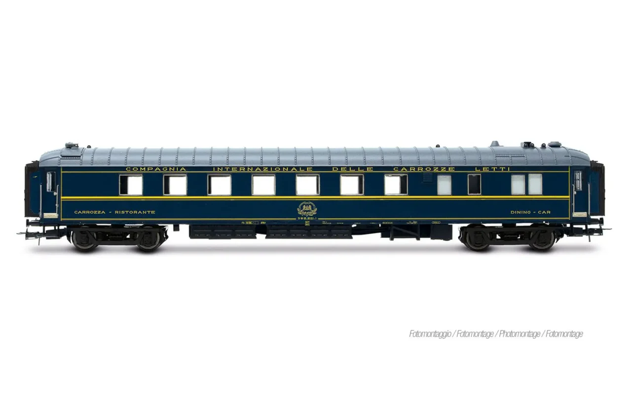 Rivarossi HR4428 Carrozza ristorante WR Pistoiesi delle FS per il treno Milano Napoli