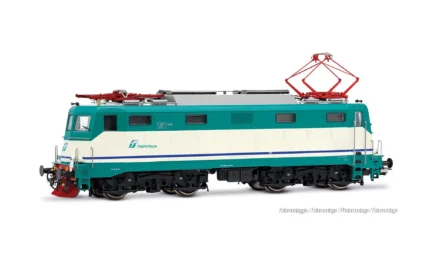 Rivarossi HR9010 e HR9010S Locomotiva elettrica E.424 Navetta delle FS nella livrea XMPR