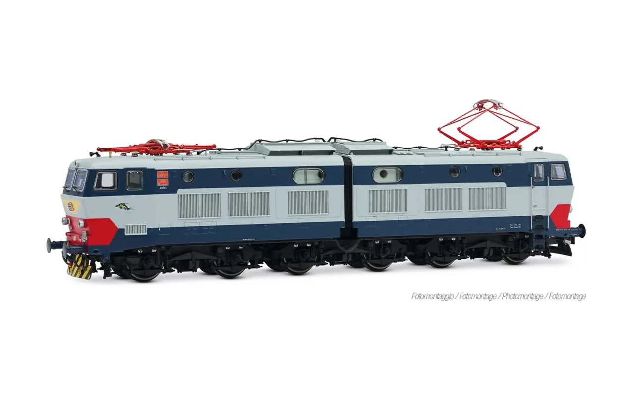Rivarossi HR9011 e HR9011HM Locomotiva elettrica E.656 di quarta serie delle FS nella livrea d'origine