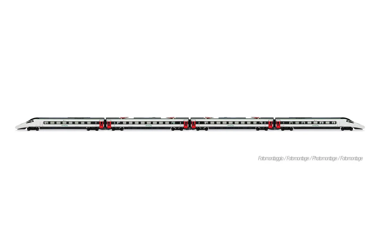 Lima Expert HL1682 Elettrotreno ETR 610 delle FS Trenitalia composto da 4 elementi nella livrea Eurocity