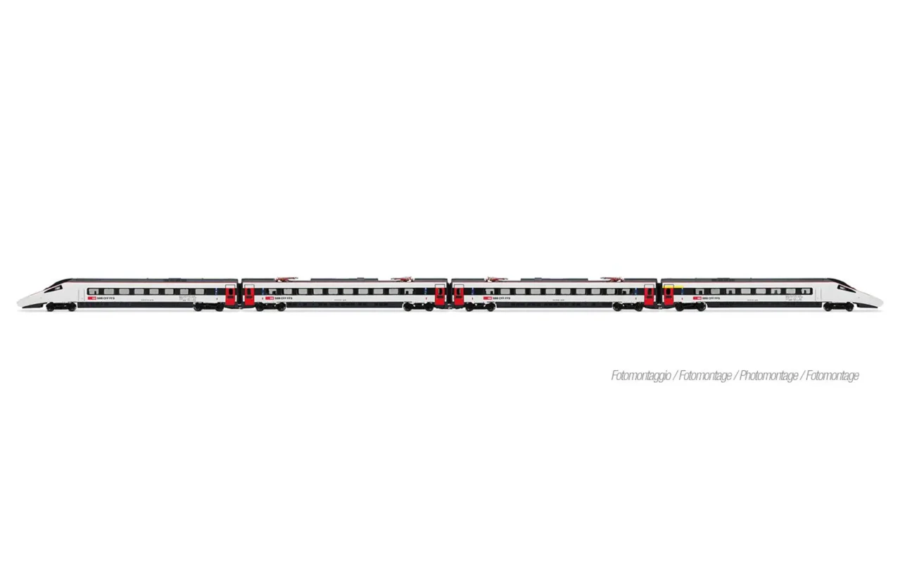 Lima Expert HL1683 Elettrotreno ETR 610 delle SBB CFF FFS composto da 4 elementi nella livrea ICN, Pitzalis Modellismo