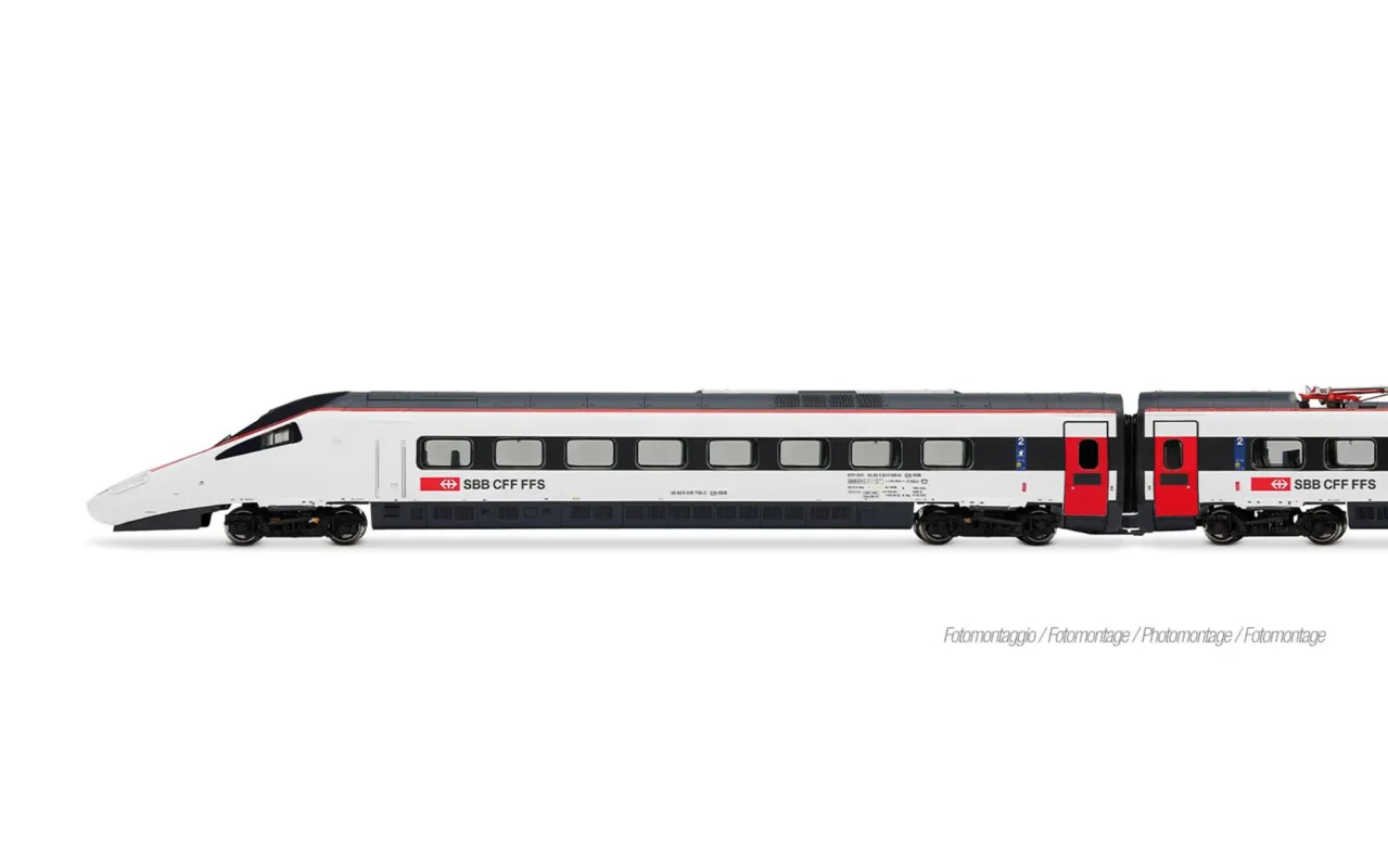 Lima Expert HL1683 Locomotiva di seconda classe compresa nell'elettrotreno ETR 610 delle SBB CFF FFS nella livrea ICN, Pitzalis Modellismo