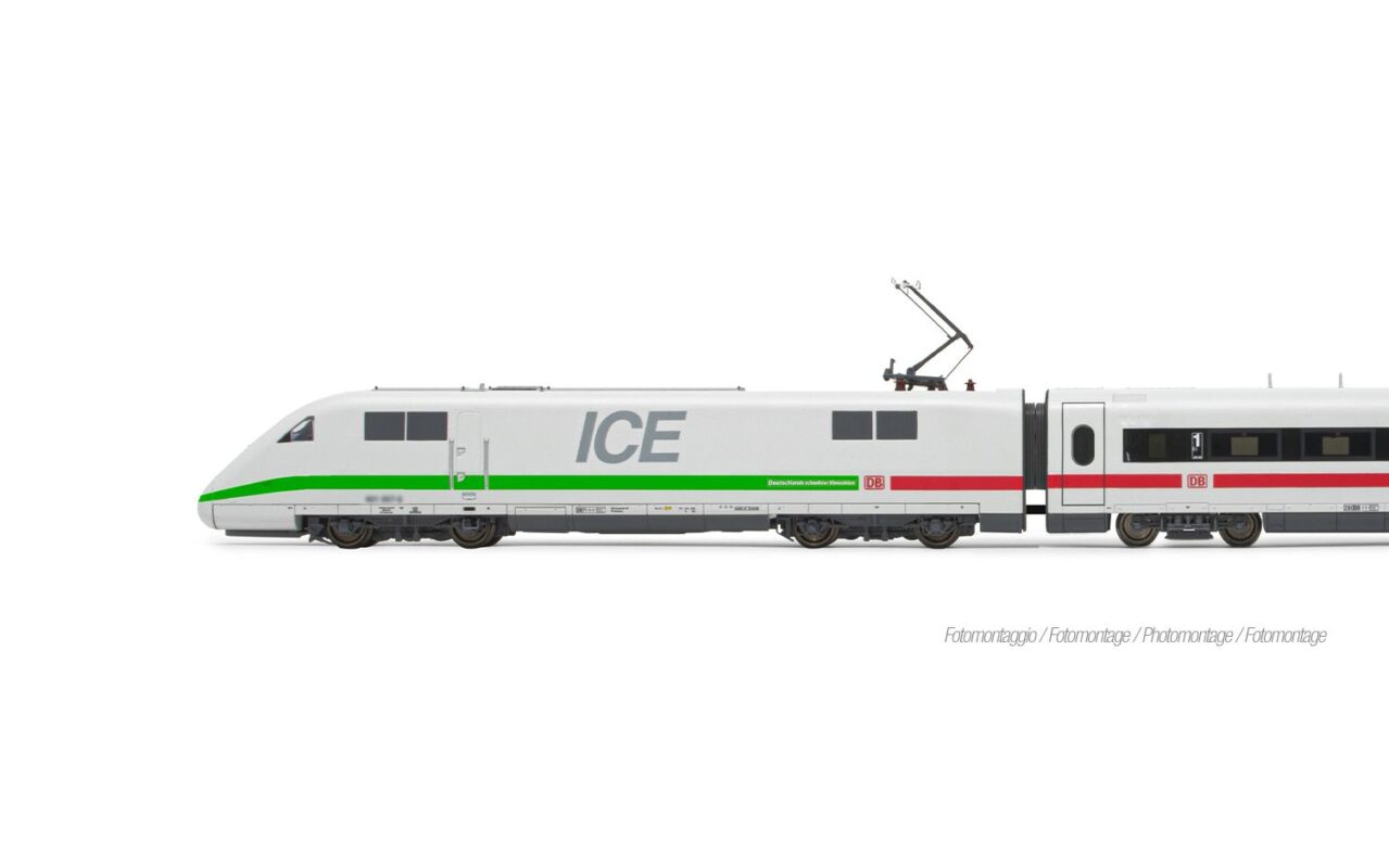 Lima Expert HL1754 Locomotiva dell'Elettrotreno ICE 1 delle DB AG, Tz 155 "Rosenheim" nella livrea “Klimaschützer”