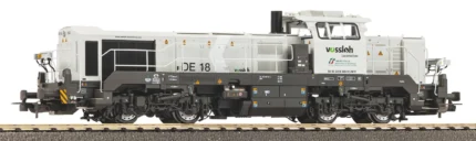 Piko 52364 Locomotiva diesel Vossloh DE18 di Mercitalia Rail in livrea bianca con scritte nere, scala H0 epoca sesta, Pitzalis Modellismo