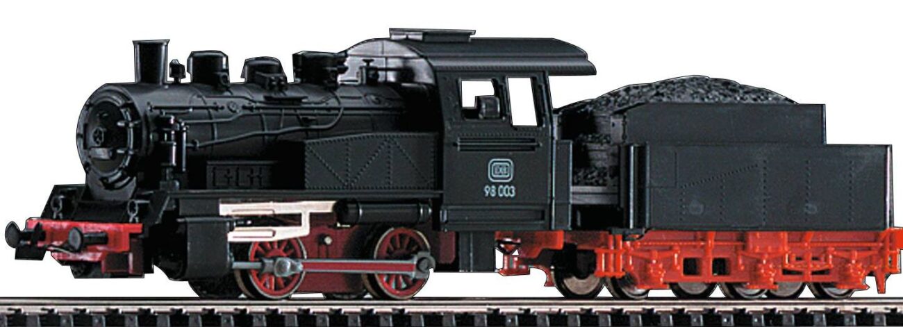 Piko 50501 Locomotiva a vapore BR 98 003 DB con tender, epoca terza, scala H0, Pitzalis Modellismo