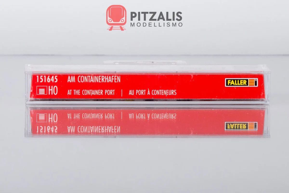 Faller 151645, Confezione di 8 personaggi operai al porto dei container per plastici ferroviari, Scala H0, Pitzalis Modellismo